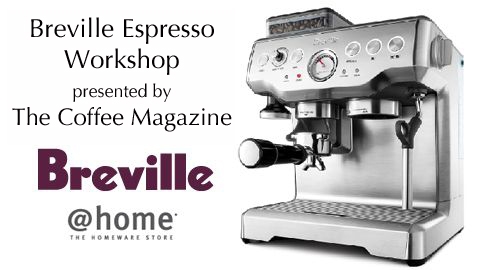 Breville Espresso Workshop, 10 October 2015, La Bottega, Woodstock. - Book your place now! It's only R100 for a breakfast, hands on experience with the Breville equipment and advice from David Coleman and the Coffee Magazine team to improve your coffee at home. Plus one lucky attendee will win a Breville machine in the Lucky Draw to take home with them on the day!