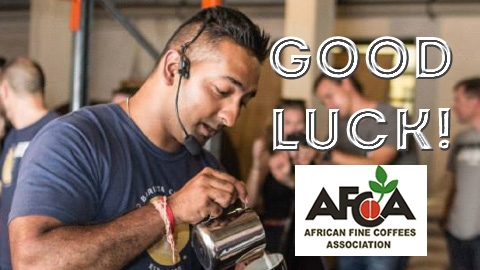 Good luck to the Champ! - The African Champs held at the annual AFCA conference is a perfect way for our South African Champ to test his skills in front of international judges