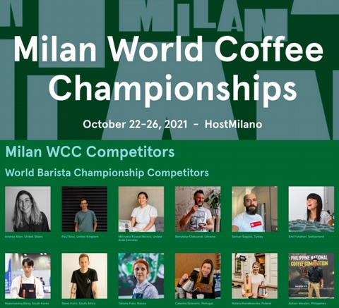 WATCH: World Coffee Championships 22-26 October 2021 - <p>

Link to watch the World Coffee Championships here.

Link to World Barista Champ schedule here.

Stevo Kuhn, our representative is on at 4.03PM on Sunday 24th October


There are three Coffe...</p>