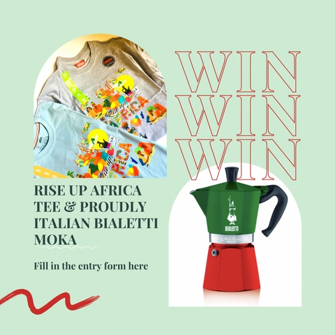 Win A Bialetti and Rise Up Africa tee - <p>

It is a very special time of year, especially for coffee lovers in South Africa.  

Not only is it the beginning of the winter, which means warming up with a delicious, hot coffee at home o...</p>