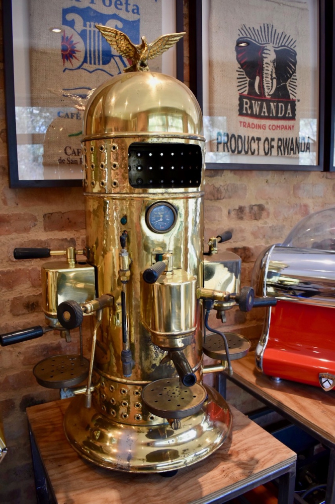 vintage espresso machine 