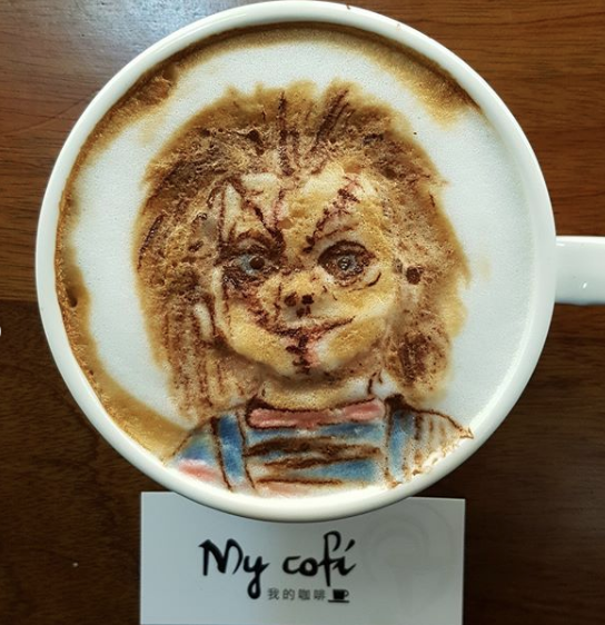 Spooky Latte Art For Halloween Coffee Magazine
