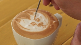 VIDEO: Latte Art How to Pour a Wild Cat with SA Latte Art Champ!