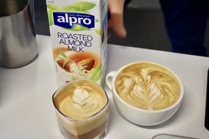 I'm no latte artist, but these products all steamed really well and I was able to pour some fun shapes!