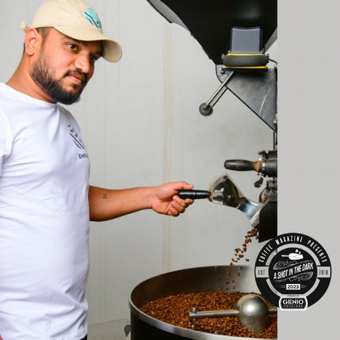 ASITD 2023: Empire Coffee, Mr. Bharath Chandagalu Govidanayaka - <p>Name of business owners:

Mr. Ebrahim Saleh A K Al-Khulaifi

Mr. Essa Saleh A KH Al-Khulaifi



Name of competing roaster: Mr. Bharath Chandagalu Govidanayaka



When did your roaster...</p>