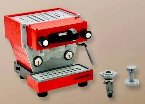 Child at heart fan builds Lego espresso machine. It's so cute!!! - <p>

There are some incredible coffee super fans out there! One of them who goes only by the moniker, Coffee Brick, has taken it upon himself to build a La Marzocco Linea Mini, mini with Lego! 

...</p>