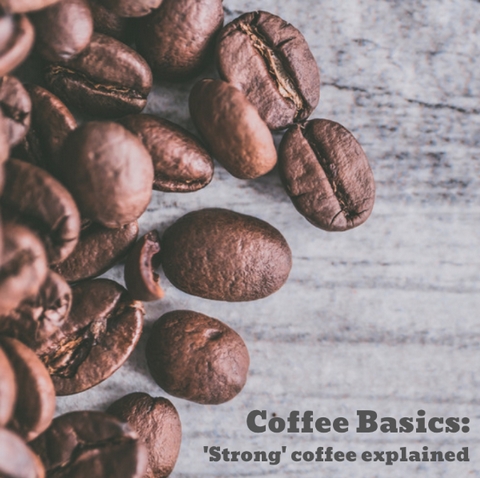 Coffee Basics: What does 'Strong Coffee' really mean? - <p>

How many times have you had a really tough morning and walked up to your local barista and asked for a really strong coffee. Maybe it's the start of the school year and everyone is trying to g...</p>