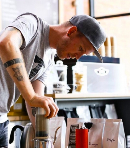Get Stevo Kuhn to the World Barista Championships in Italy - <p>

The World Barista Championships gathers the best baristas from around the globe to compete on coffee’s biggest stage. Due to COVID-19, the 2020 Championship is finally taking place in O...</p>