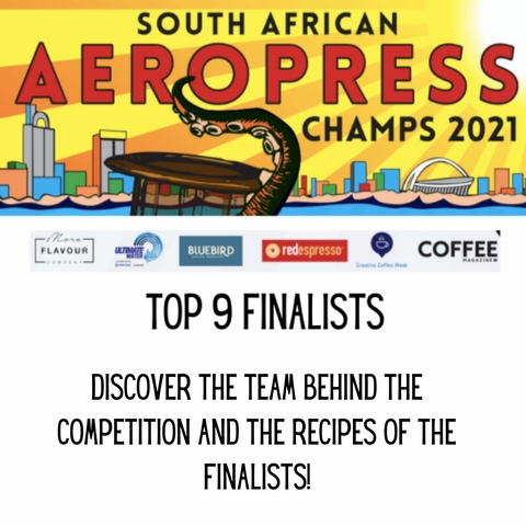 Top Nine SA AeroPress Champs 2021 Finalists Announced - <p>"Coffee people are lekker people!"

And that folks, is the spirit of this competition in a nutshell! Dave Coleman, of MoreFlavour distributors of the AeroPress,  was speaking abo...</p>